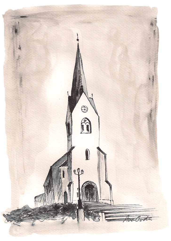 Domkirka - Chapel (727x1024), Png Download