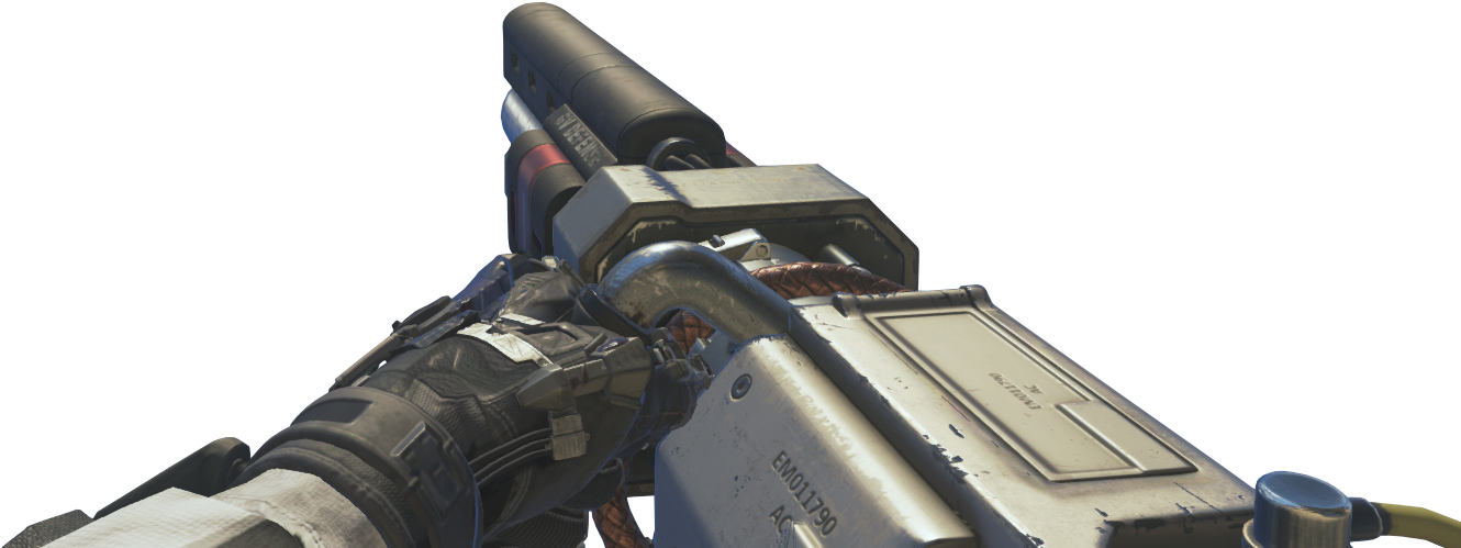 Ripped Energy Turret Aw - Cod Aw Ripped Energy Turret (1340x510), Png Download