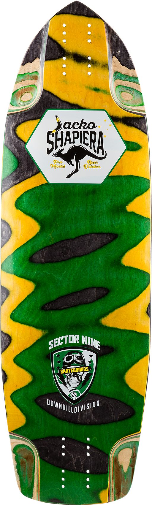 Ripped Jacko Pro Deck - Sector 9 Jacko Pro (1800x1800), Png Download