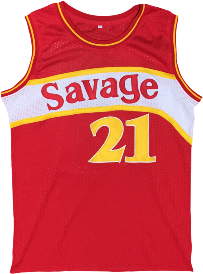 Savage Basketball Jersey - Vest (1000x1000), Png Download
