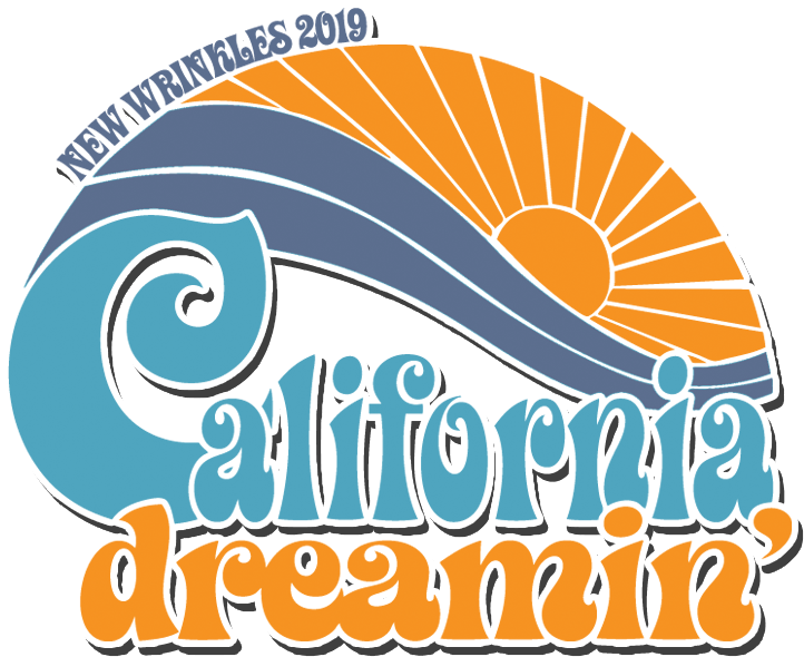 New Wrinkles 2019 Presents California Dreamin - Graphic Design (1150x600), Png Download