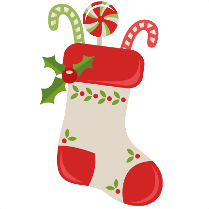 Christmas Stocking Svg Scrapbook Cut File Cute Clipart - Christmas Stocking Clipart (432x432), Png Download