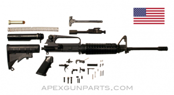 Colt 6520 Le Government Carbine Semi Auto Rifle Kit, - Colt Expanse Ce2000hb Fde (350x377), Png Download