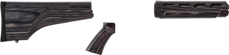 Gunstock Ar-15 - Starting Pistol (1200x252), Png Download