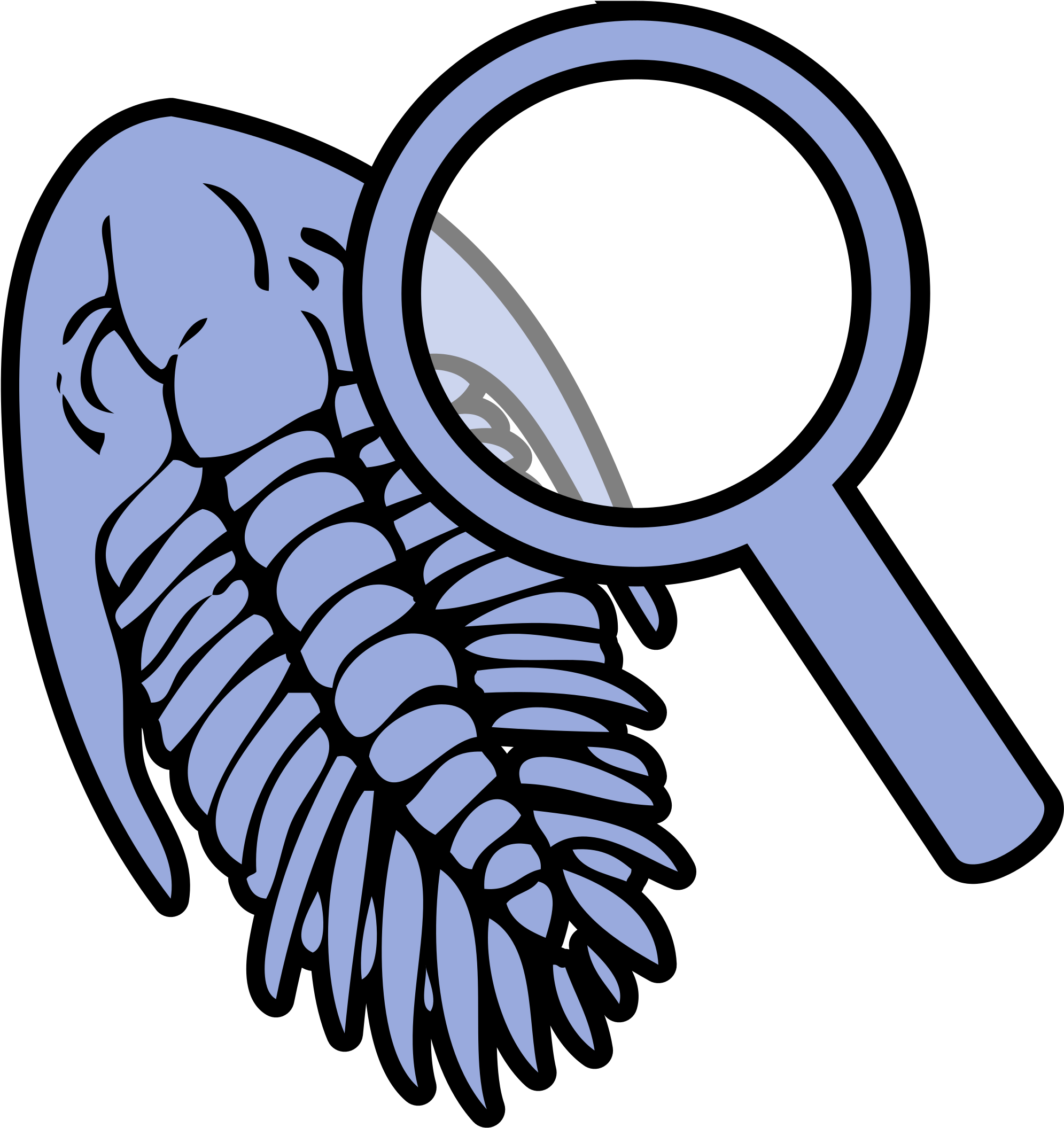 Open - Trilobite Icon (2000x2119), Png Download
