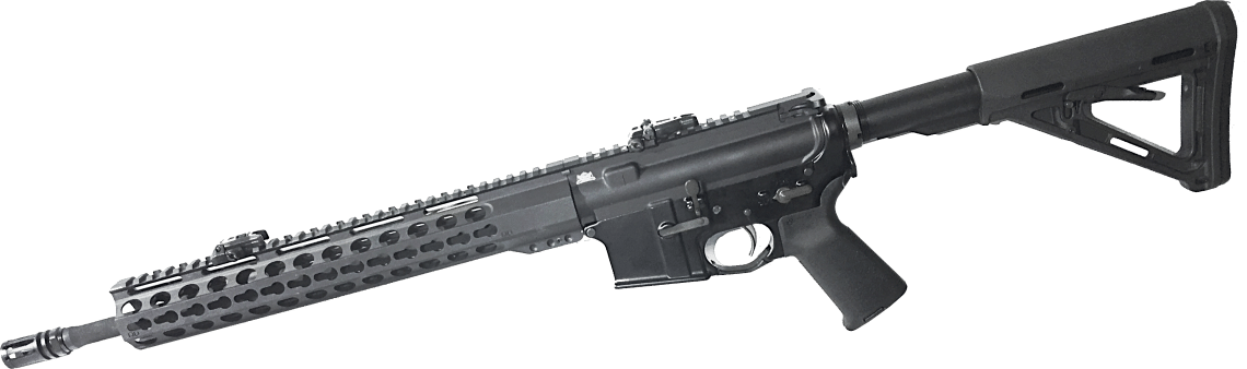 Ar 15 Sight Placement - Jg M4 (1140x338), Png Download