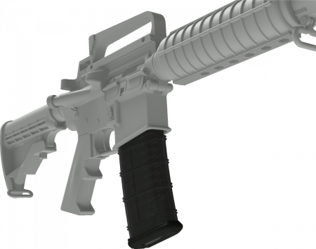 Ar15 Clip - Ar 15 Mag Clip (450x354), Png Download