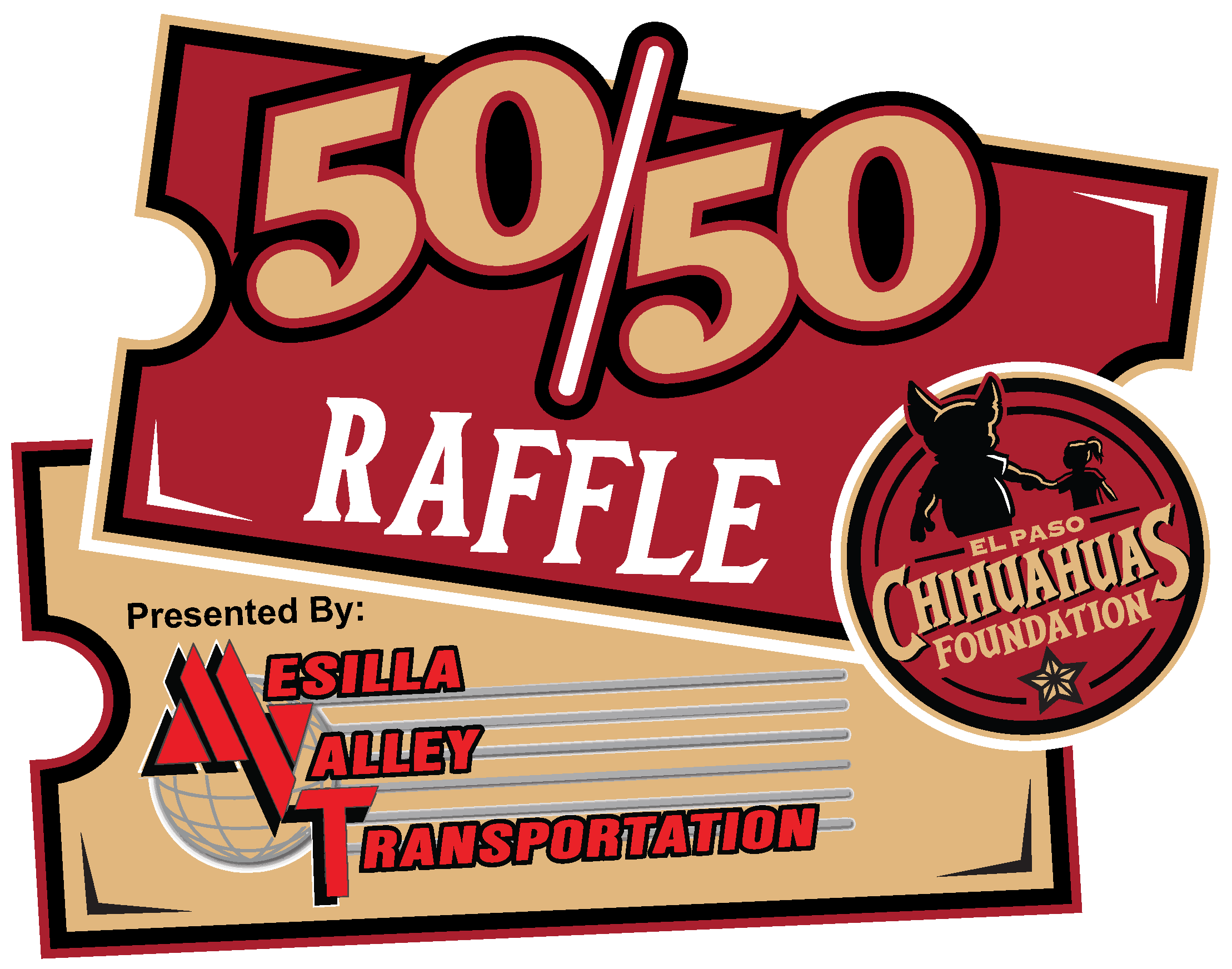 Through The Mesilla Valley Transportation 50/50 Raffle, - Raffle (2385x2022), Png Download