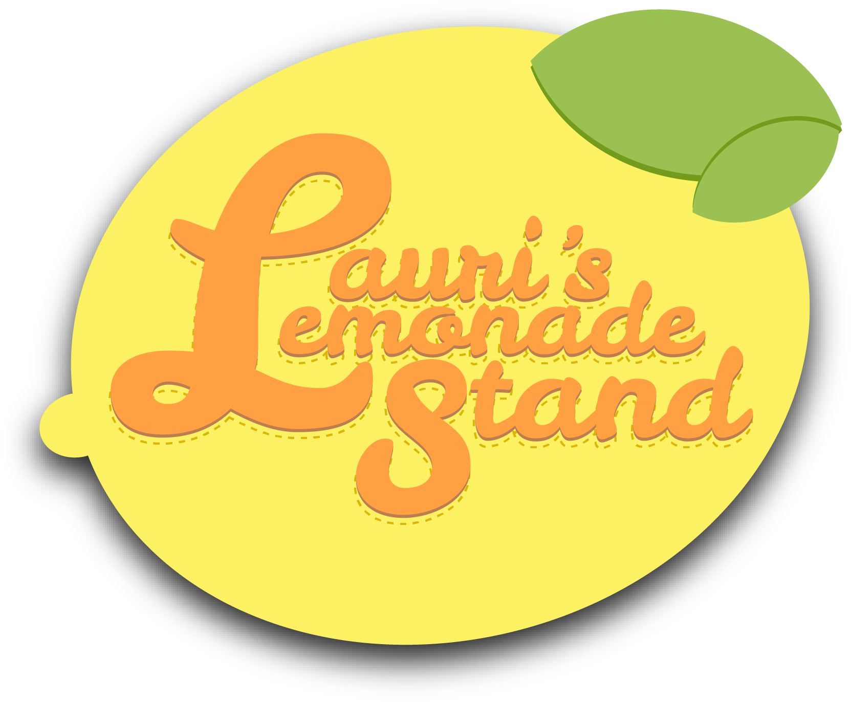 Lauri's Lemonade Stand - Circle (1767x1575), Png Download