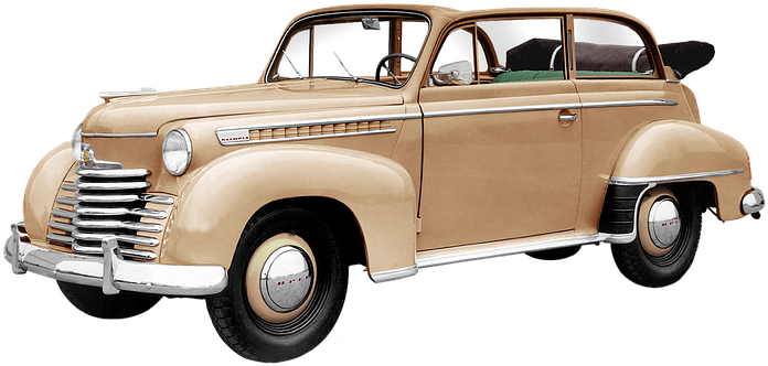 Opel, Olympia, Cabriolet, 50 Years - Opel Olympia 1950 (896x340), Png Download