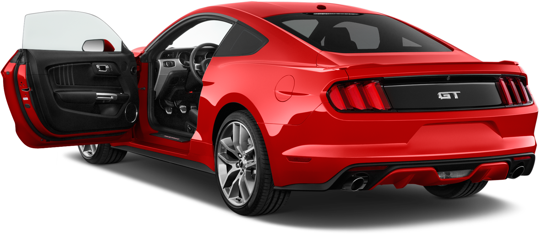 Sticker Remixit Png Mustang Ford Car Hd Highresolution - 2018 Ford Mustang Convertible Red (1970x1062), Png Download