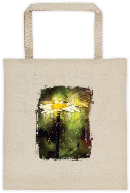 Butterfly On Flower Tote Bag - Probably Full Of Books Tote Bag. Book Bags Back To (720x720), Png Download