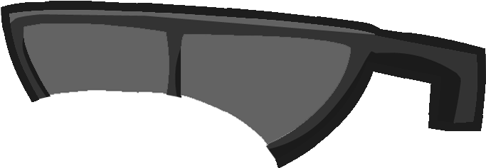 Blackglasses - Glasses (722x274), Png Download