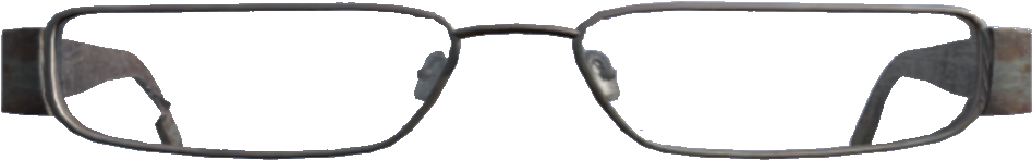 Glasses With Thin Frames - Transparent Material (1920x1080), Png Download