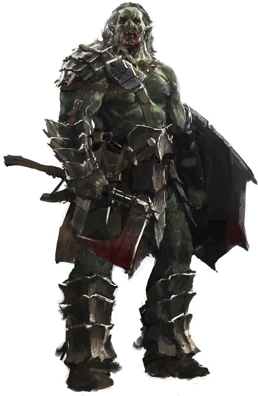 Orc Warrior - Dark Souls 3 Character Png (560x890), Png Download