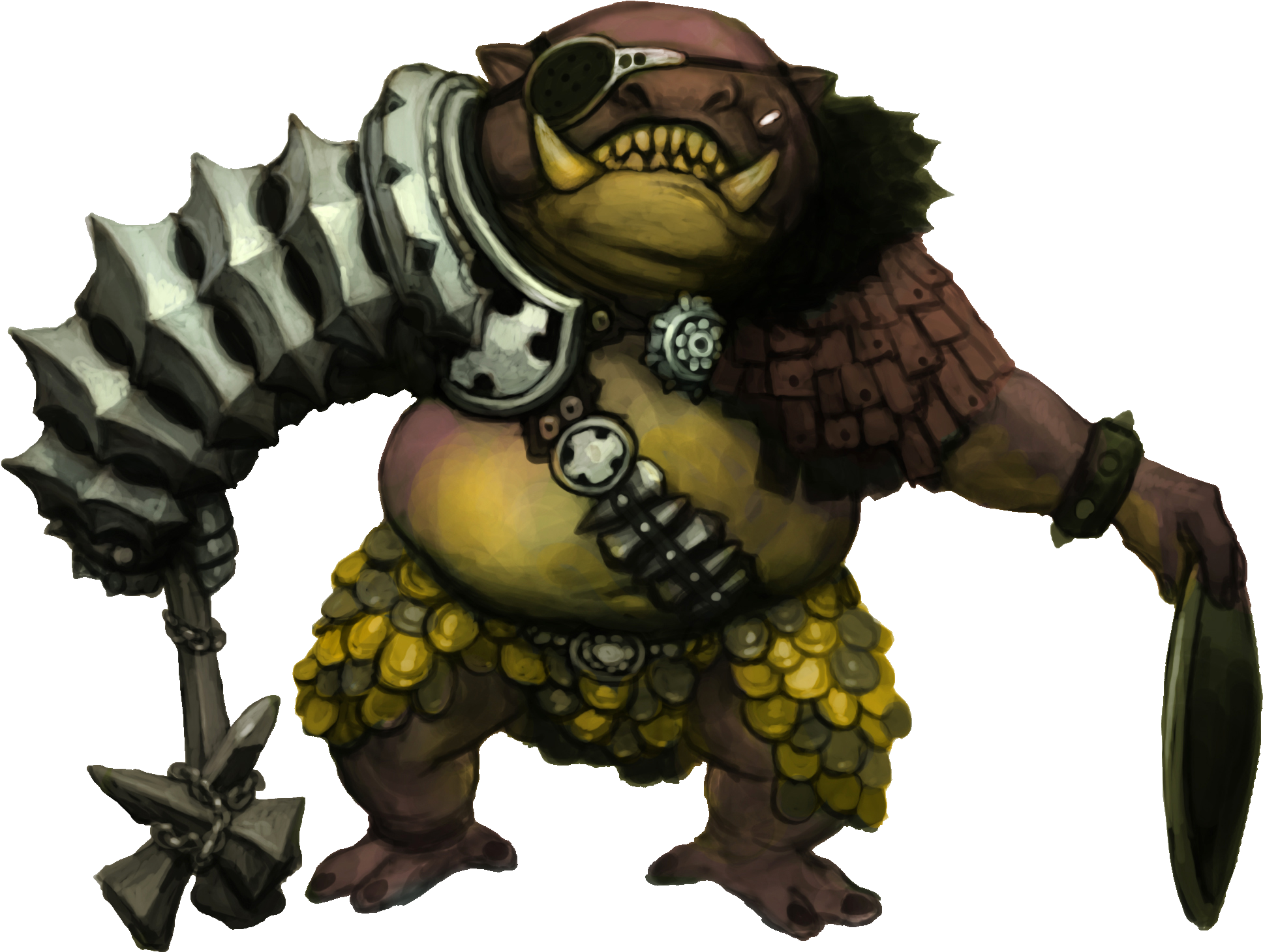 Orc Kim Dragon Nest (1980x1500), Png Download