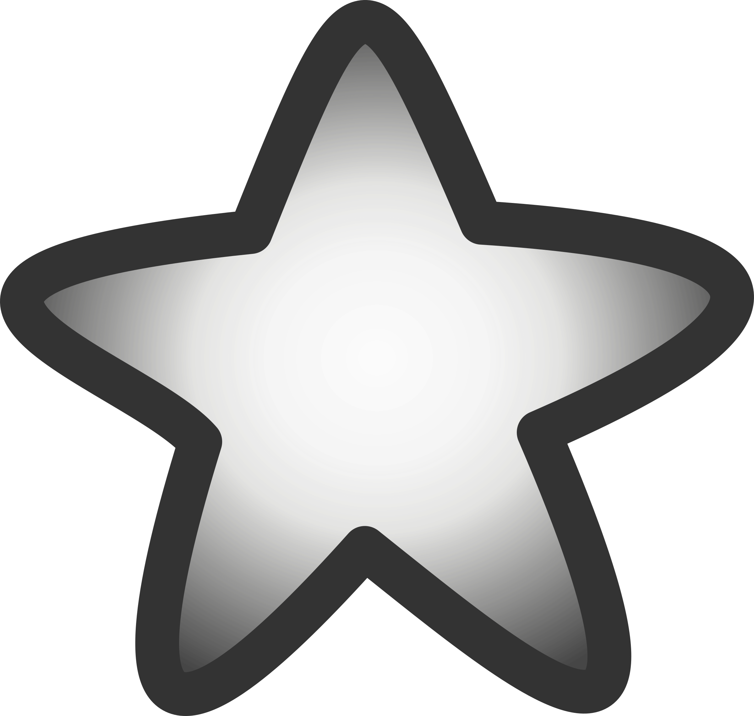 Park & Recreation - Clipart Silver Star (2400x2279), Png Download