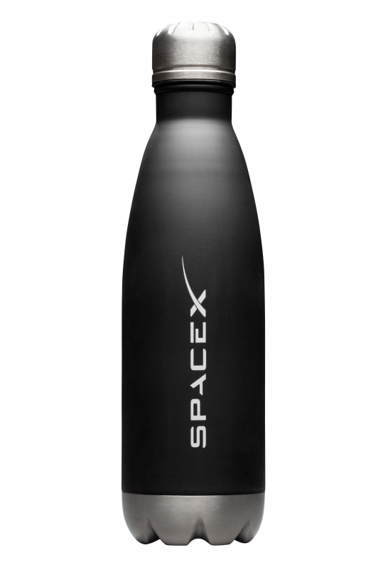 Clip Art Freeuse Download Spacex Water Accessories - Spacex Water Bottle (800x800), Png Download