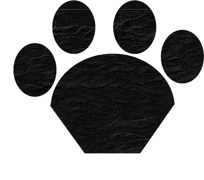 Black Cat Paw Clipart Png (600x424), Png Download