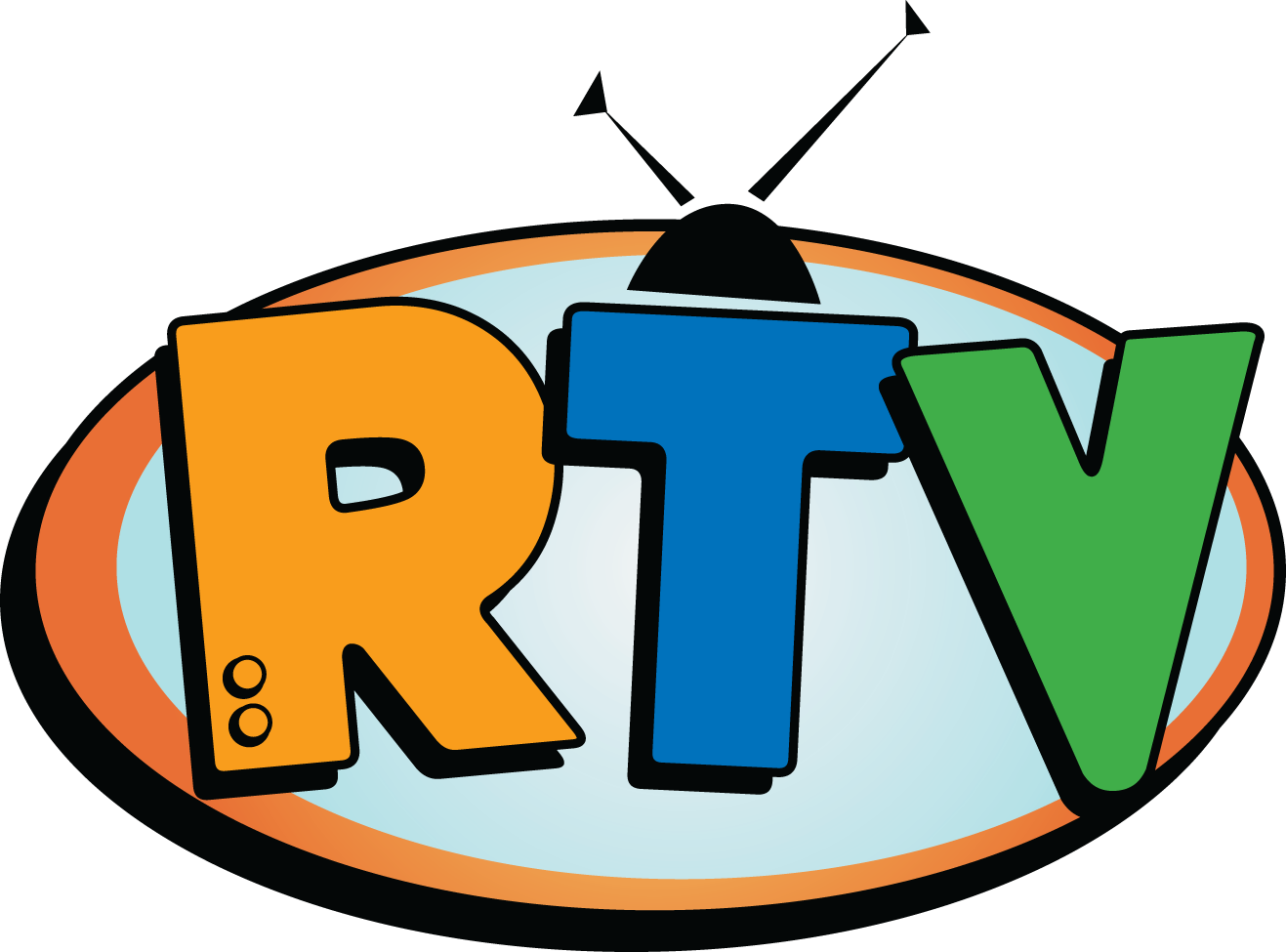 Retro Tv - R Tv Logo Png (1317x975), Png Download