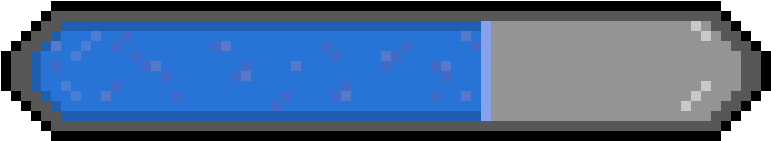 Mana Bar - Infinity Stones Pixel Art (860x210), Png Download