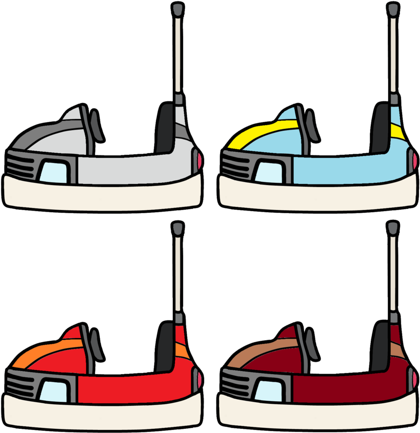 Car Clipart Png Image ✓ All About Clipart Svg Freeuse - Bumper Cars Clip Art (875x913), Png Download