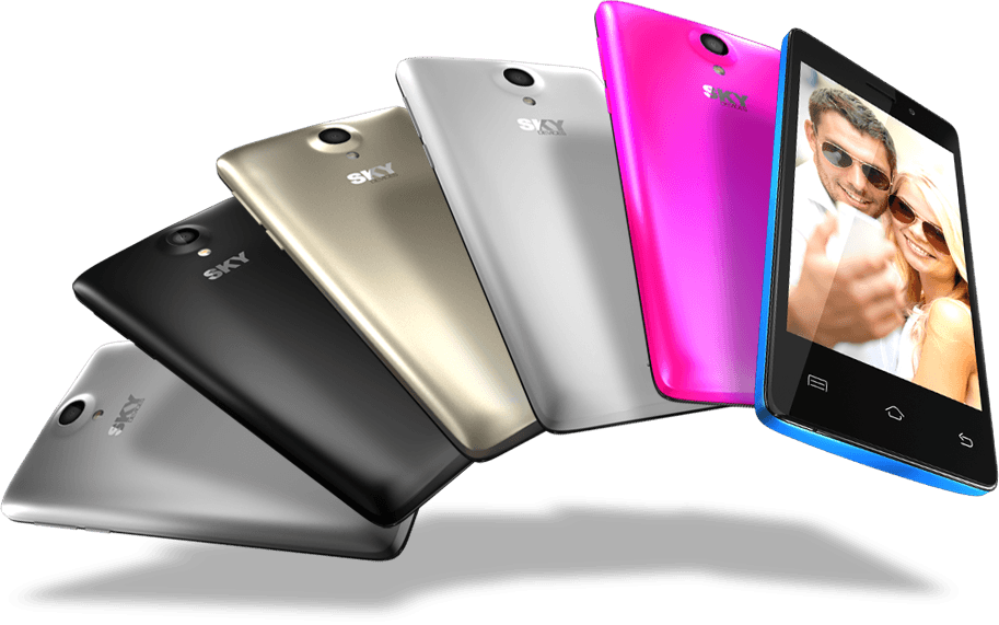 Celular Sky Fuego - Telefono Marca Sky 4 (913x571), Png Download
