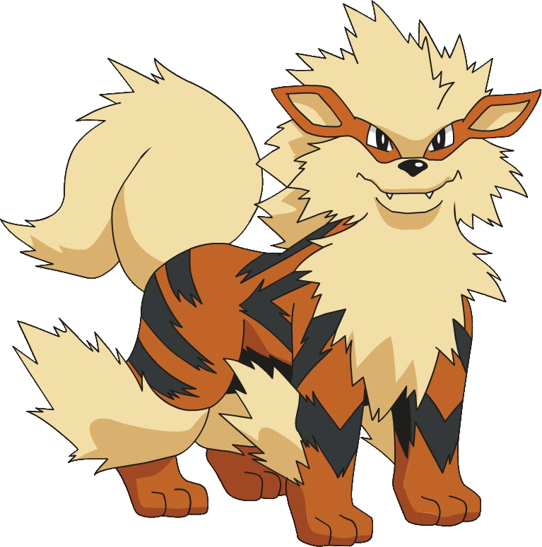Arcanine</strong> ¡arcanine Es Un Achuchable Perro - Pokemon Perro De Fuego (767x775), Png Download