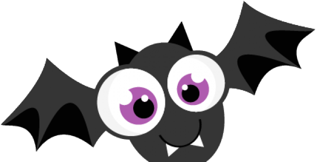 Bat Cliparts Silhouette - Bat Halloween Cute Png (640x480), Png Download