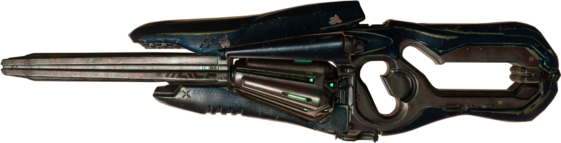 Type-55 Directed Energy Rifle/advanced - Rifle (1827x486), Png Download