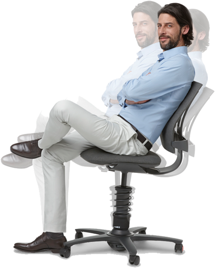 3 - Tilt - 3dee - Active Office Chair (450x550), Png Download