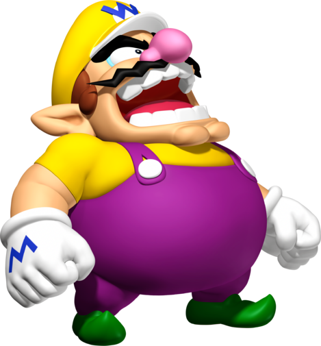 Warioart2 - Dizzy Super Mario Bros 8 Characters Set Decal Wall (469x505), Png Download