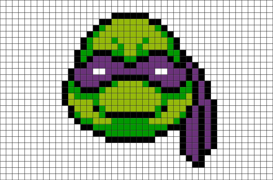 Donut Pixel Art (880x581), Png Download