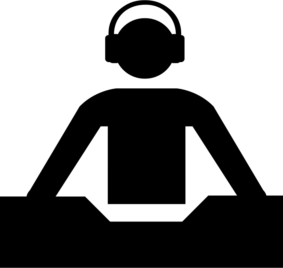 Dj At Party Comments - Dj Icono Png (980x928), Png Download