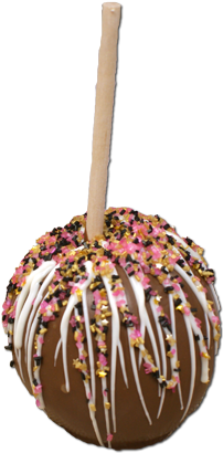 Bangin' Chocolate Covered Apple - Chocolate Covered Apples Png (500x500), Png Download