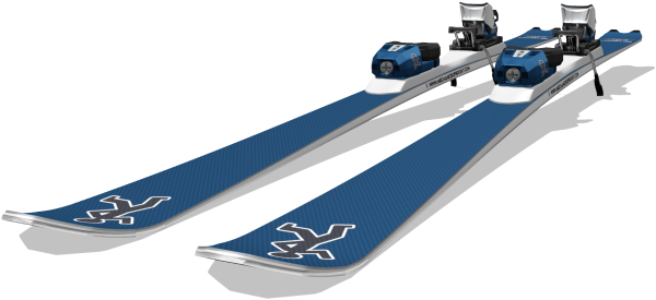 Skis-larger - Ski S (600x275), Png Download