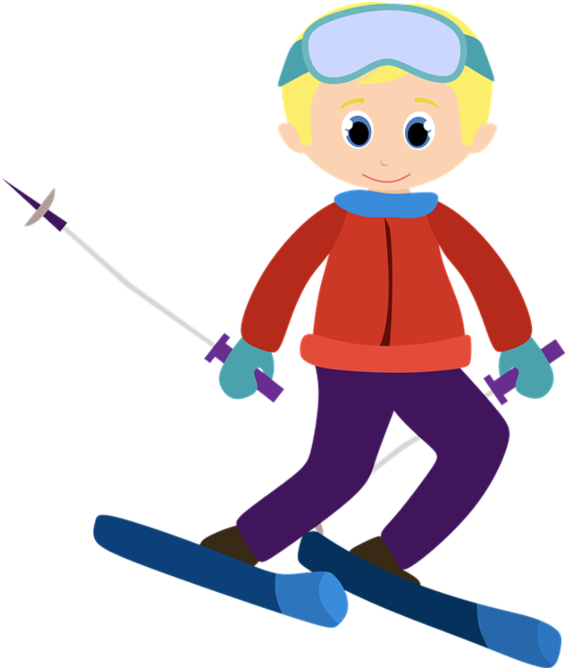 Skiing Jpg Transparent - Skiing (1000x750), Png Download