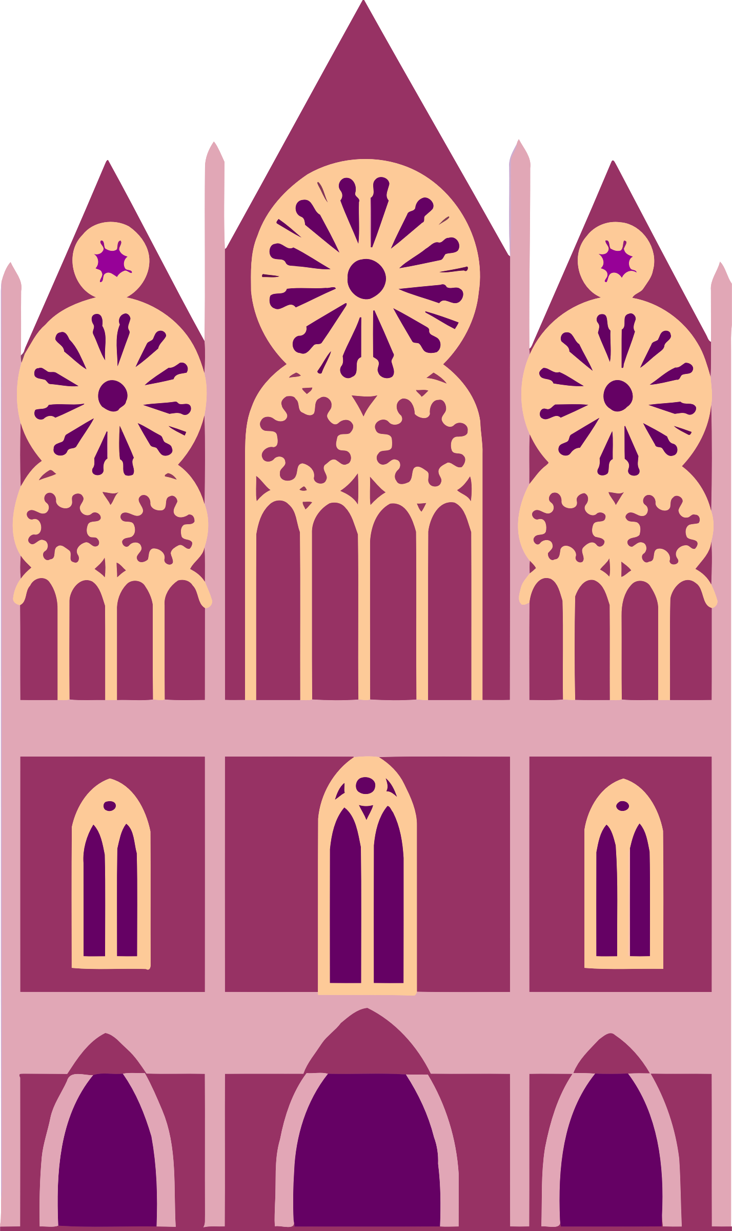 Castle Clipart Bran Castle Clip Art - Clip Art (900x1513), Png Download