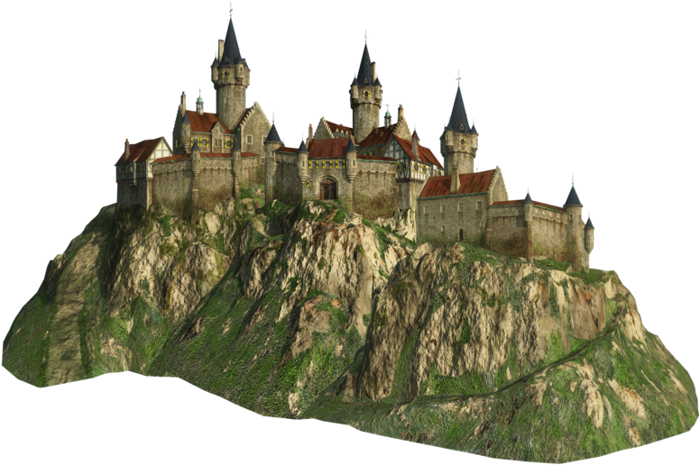 High Resolution Png Free Icons And - Minecraft Epic Mountain Castle (900x595), Png Download