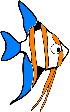 Download Hd Hzo Angel Fish Clip Art Fish Gif Animation Png Transparent Png Image Nicepng Com