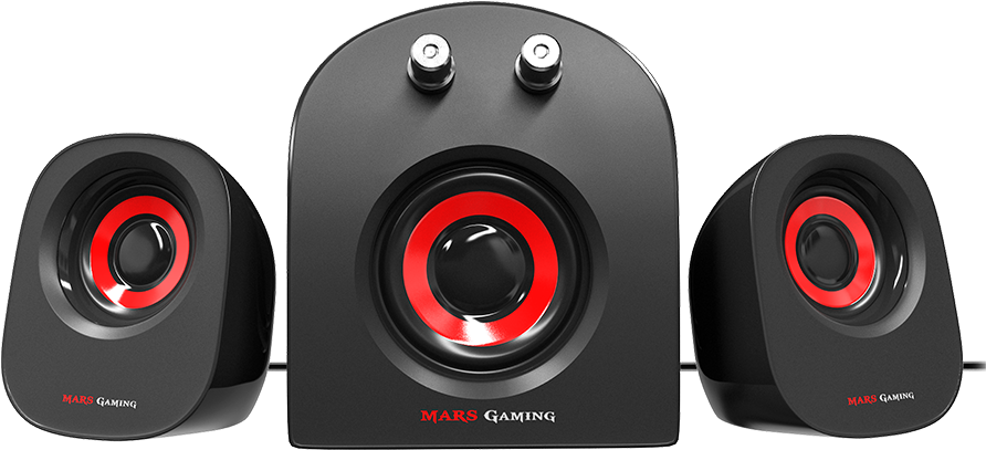 Ms2 Gaming Speakers - Loudspeaker (960x960), Png Download