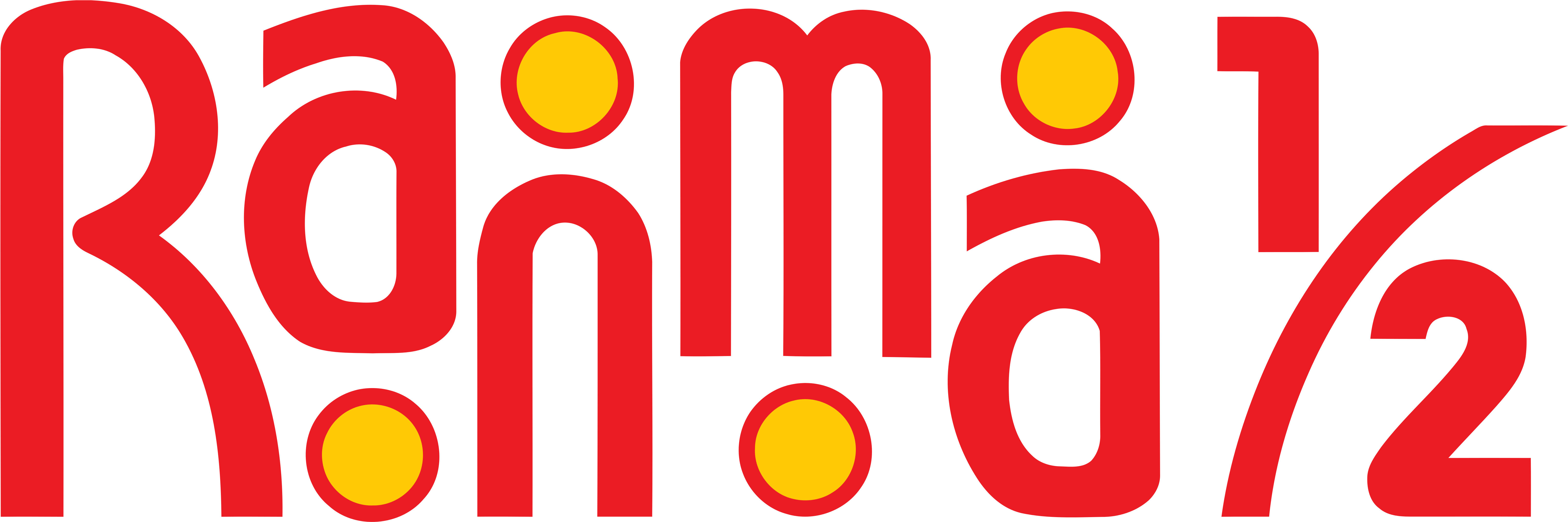 Ranma ½ Rebuilt Logo In Vector Graphics - Ranma 1/2 [book] (6159x2051), Png Download