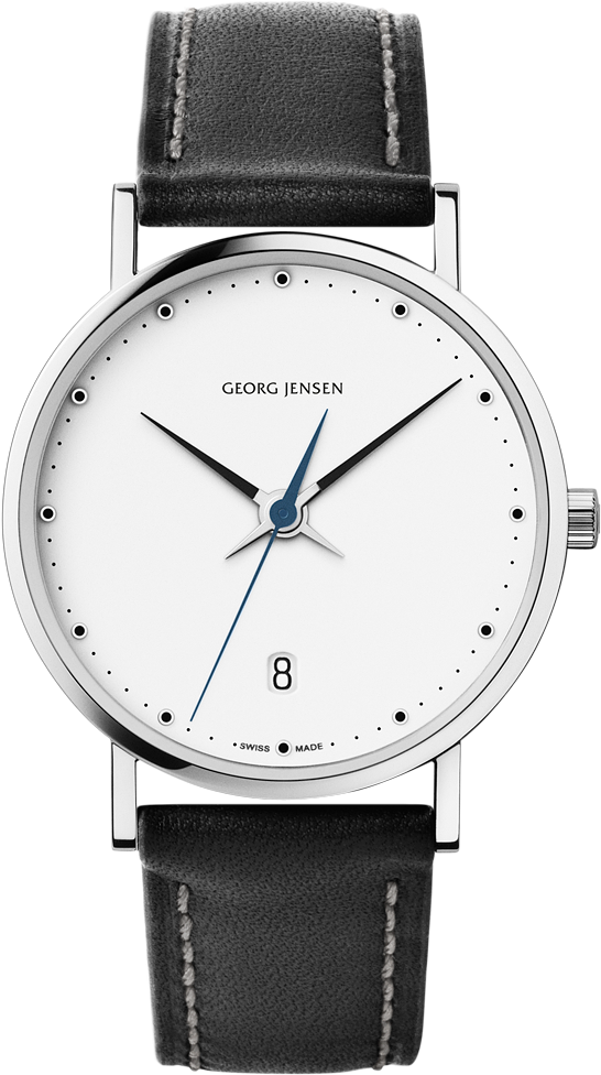 32 Mm 3 Hands, White Dial - Nokia Steel Hr Date (1200x1200), Png Download