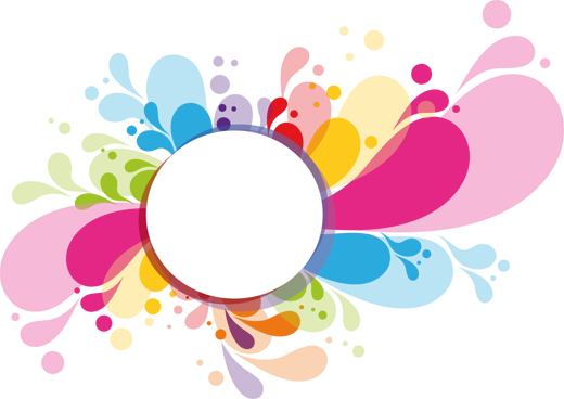 Vinilo Decorativo Salpicaduras Color - Gratis Para Esteticas De Belleza (520x368), Png Download