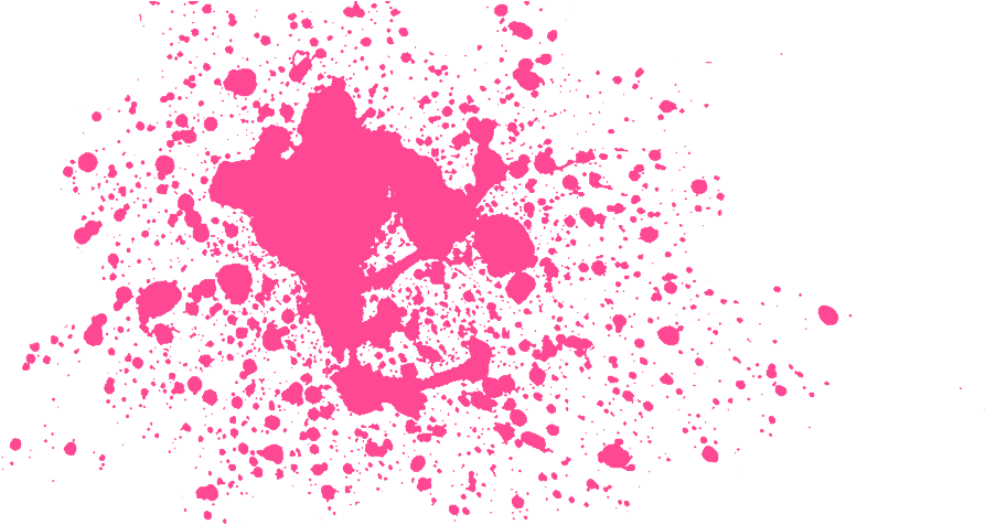 Pink Splash Png - Pink Water Splash Png (1000x500), Png Download