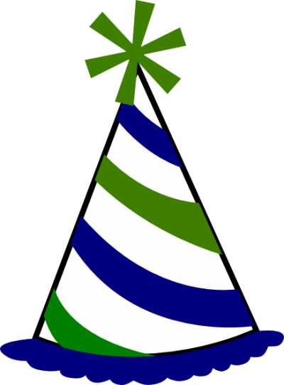 Birthday - Birthday Hats Clipart (400x542), Png Download