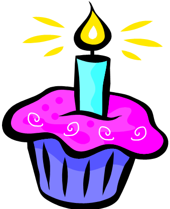 Raising French - Birthday Cupcake Drawing Easy (339x417), Png Download