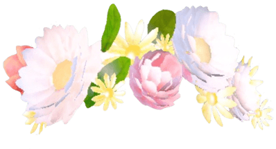 Flower Crown Filter Png (400x400), Png Download