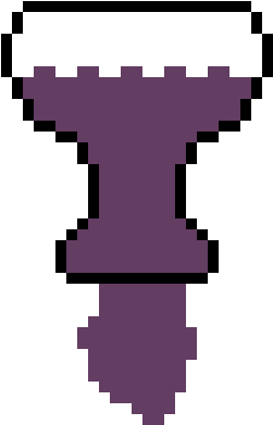 Spilling Potion Bottle - Items De Minecraft Papercraft (380x430), Png Download