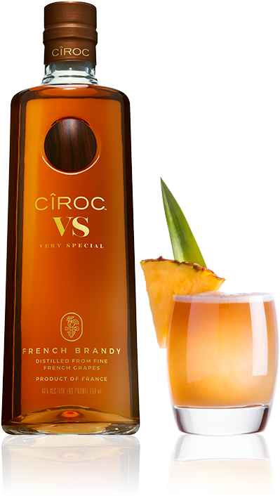 9 Cocktail Made With Cîroc Vs Brandy - Ciroc Vs Brandy (425x803), Png Download